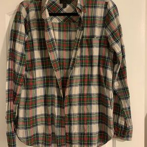 J Crew Flannel Shirt